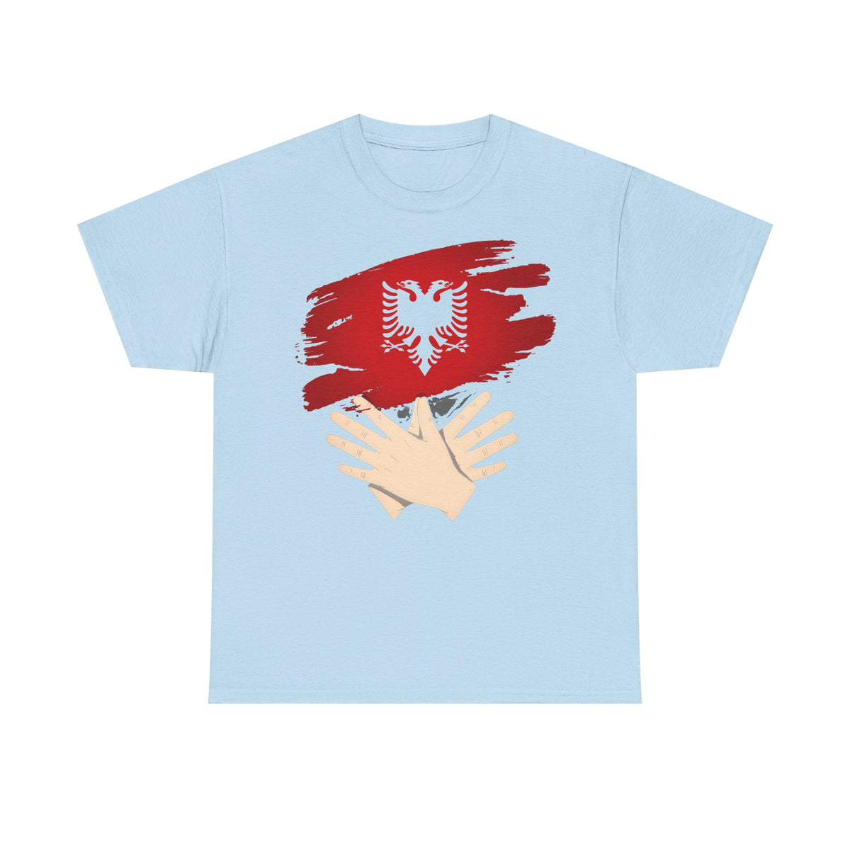 Camiseta unisex de Albania, escudo albanés, bandera, águila, fútbol, aficionado, deporte