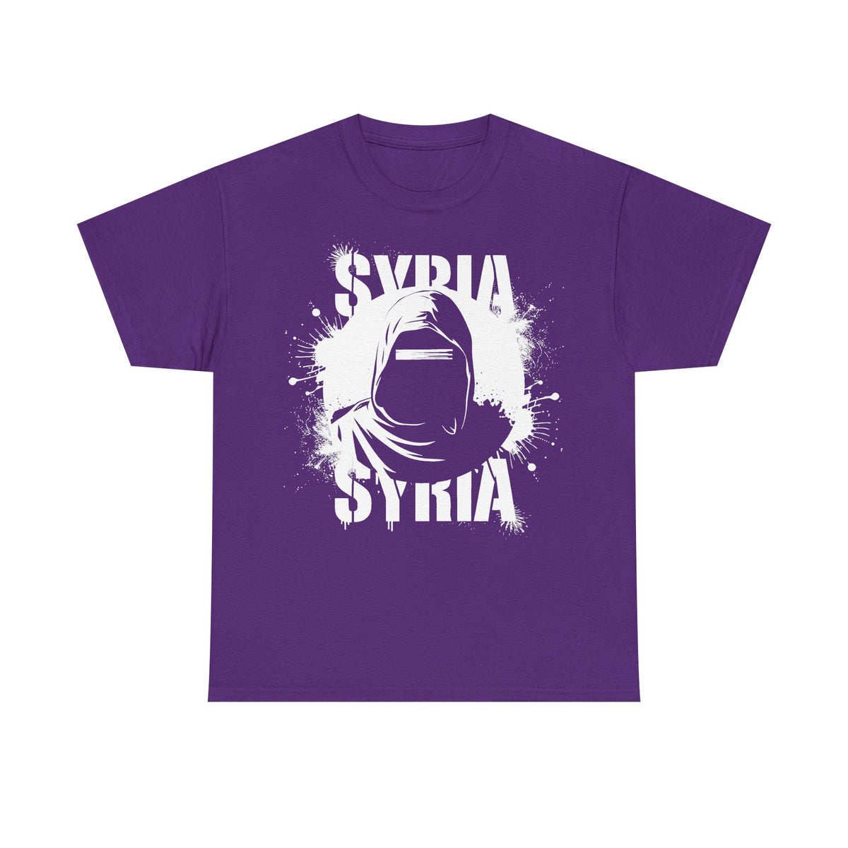 Syria Syrien Hooligan Wappen Flagge Heimat Sport Fußball Fan Geschenkidee - Unisex T-Shirt