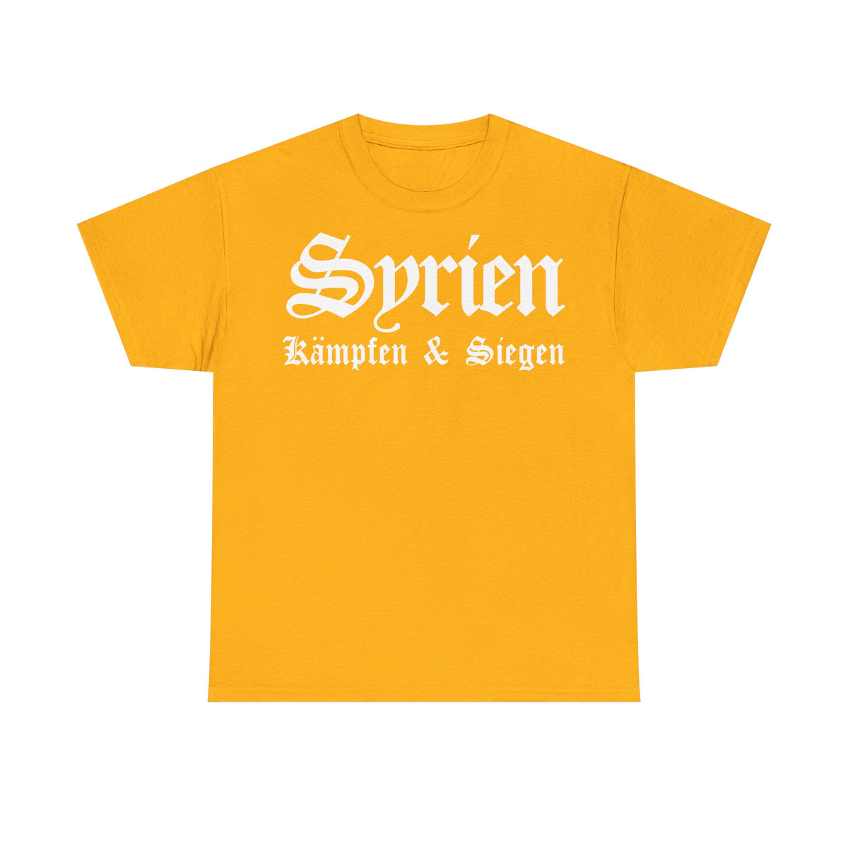 Syria Syrien Wappen Flagge Heimat Sport Fan Geschenkidee - Unisex T-Shirt