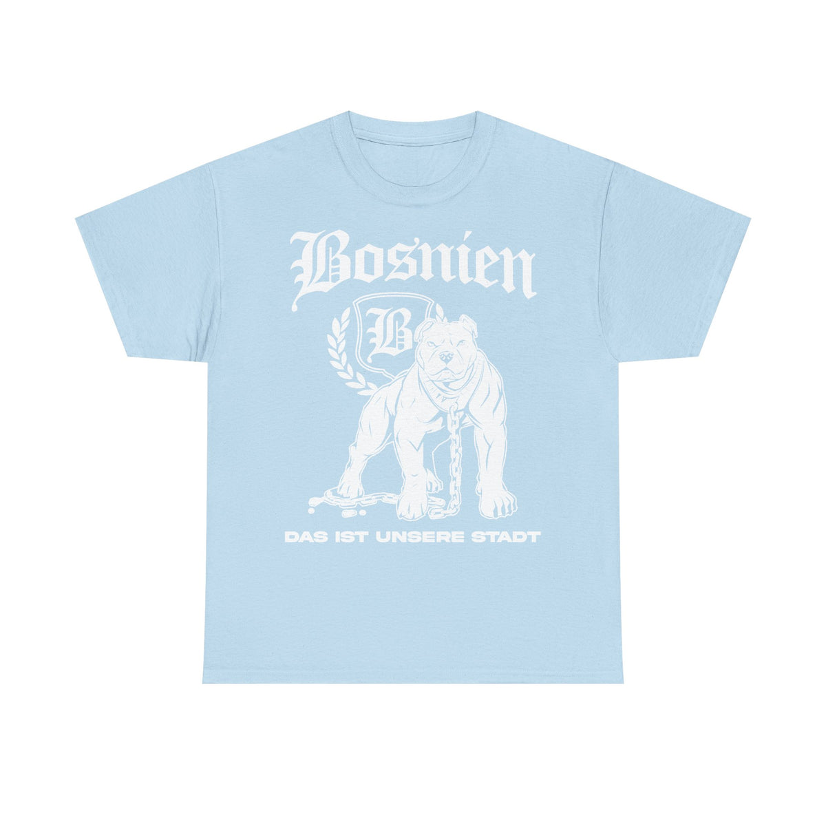 Bosnia Wappen Flagge Stolz Heimat Fußball fan Geschenkidee - Unisex T-Shirt