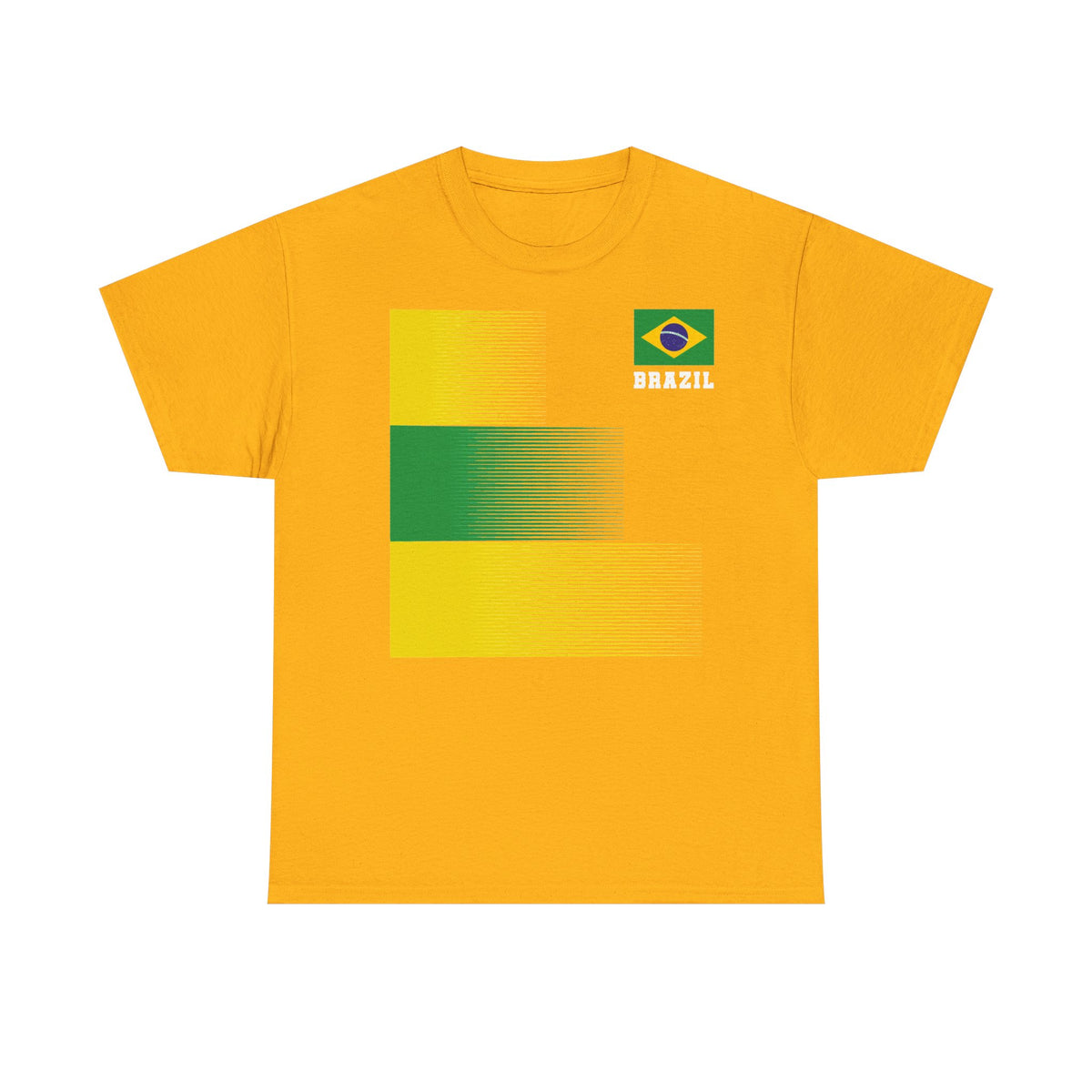 Brazil Brasilien Wappen Flagge Sport Fan Fußball Geschenkidee - Unisex T-Shirt