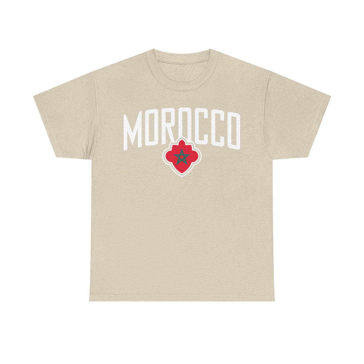 Escudo de hooligan de Marruecos Bandera de Marruecos Fútbol Aficionado Deporte Idea de regalo - Camiseta unisex