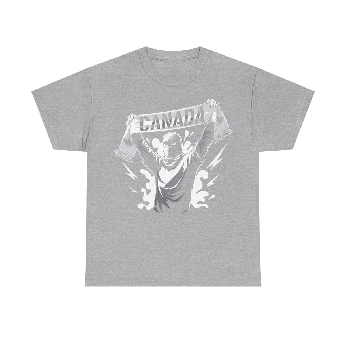 Canada Kanada Hooligan Wappen Flagge Fan Sport Fußball Geschenkidee - Unisey T-Shirt
