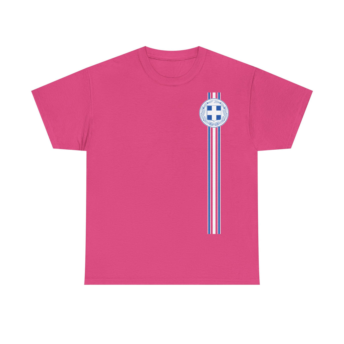 Greece Griechenland Flagge Wappen Heimat Fußball Sport Fan Geschenkidee - Unisex T-Shirt