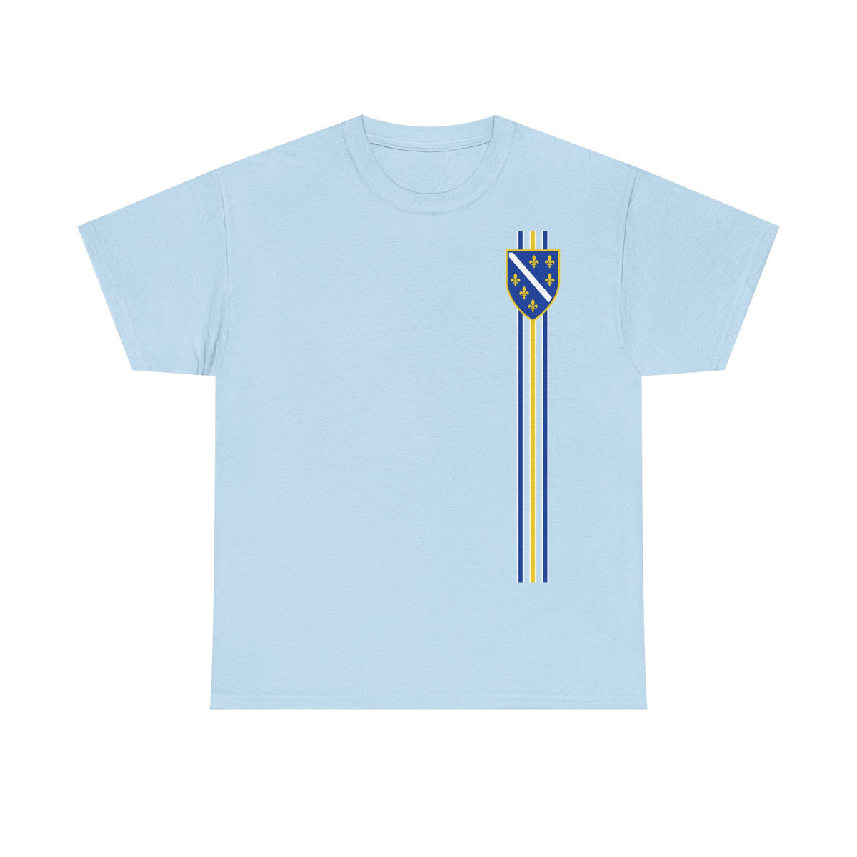 Bosnia Wappen Flagge Stolz Heimat Fußball fan Geschenkidee - Unisex T-Shirt