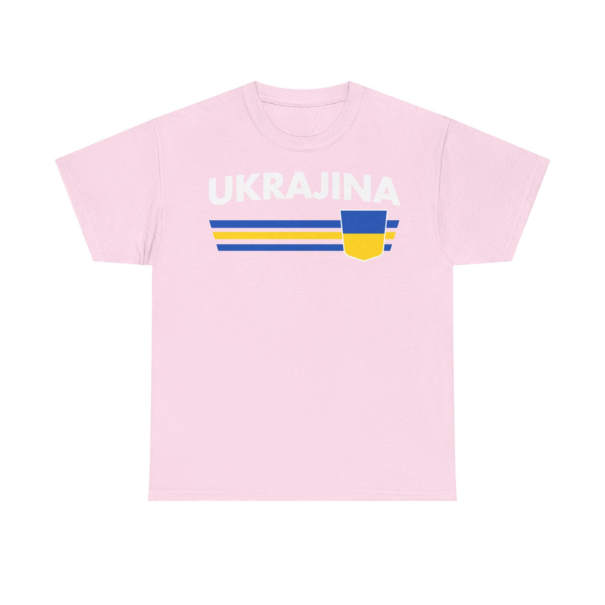 Bandiera e stemma dell'Ucraina Idea regalo Sport Tifoso Moda Vintage - T-shirt unisex