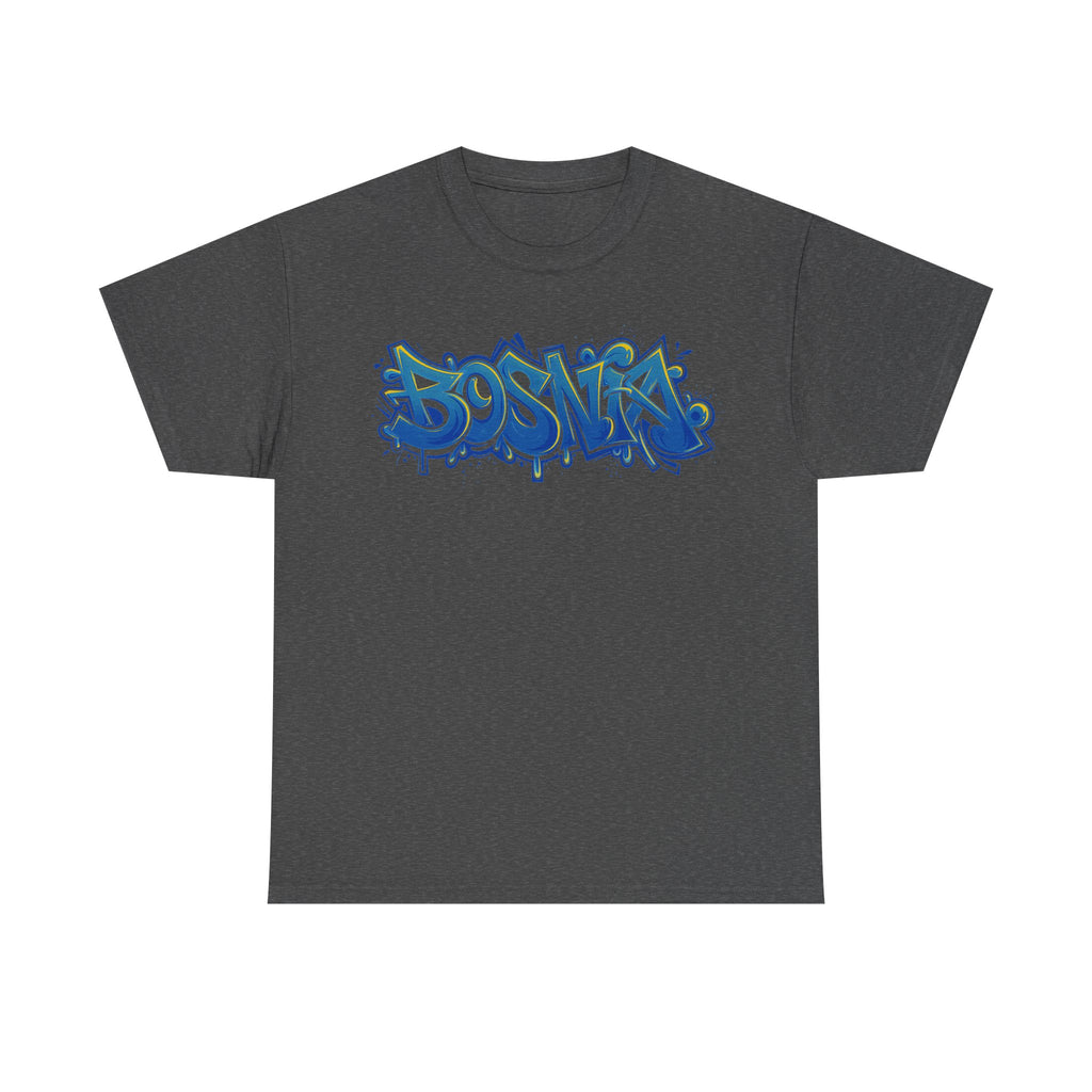 Bosnia Wappen Flagge Stolz Heimat Fußball fan Geschenkidee - Unisex T-Shirt