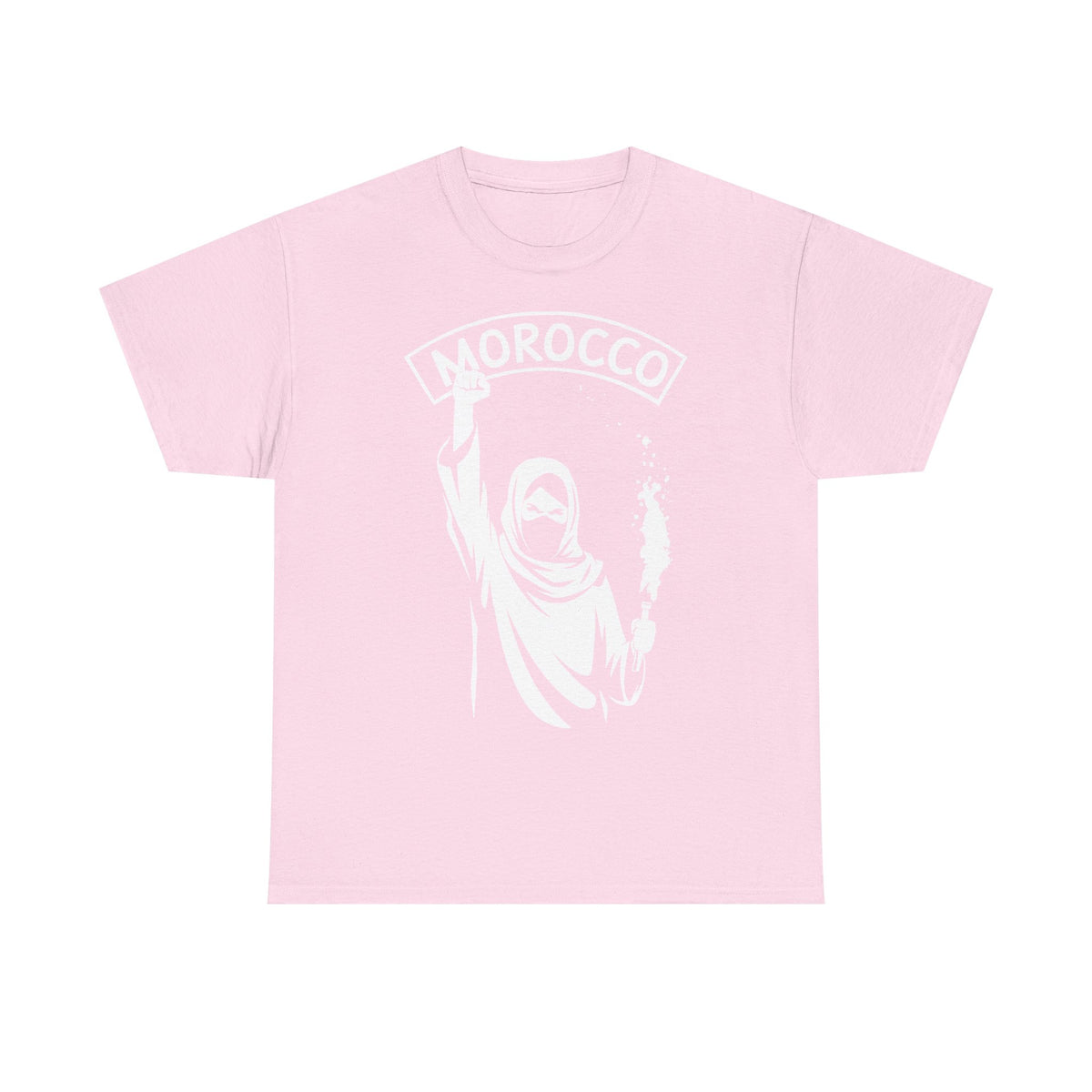 Escudo de hooligan de Marruecos Bandera de Marruecos Fútbol Aficionado Deporte Idea de regalo - Camiseta unisex