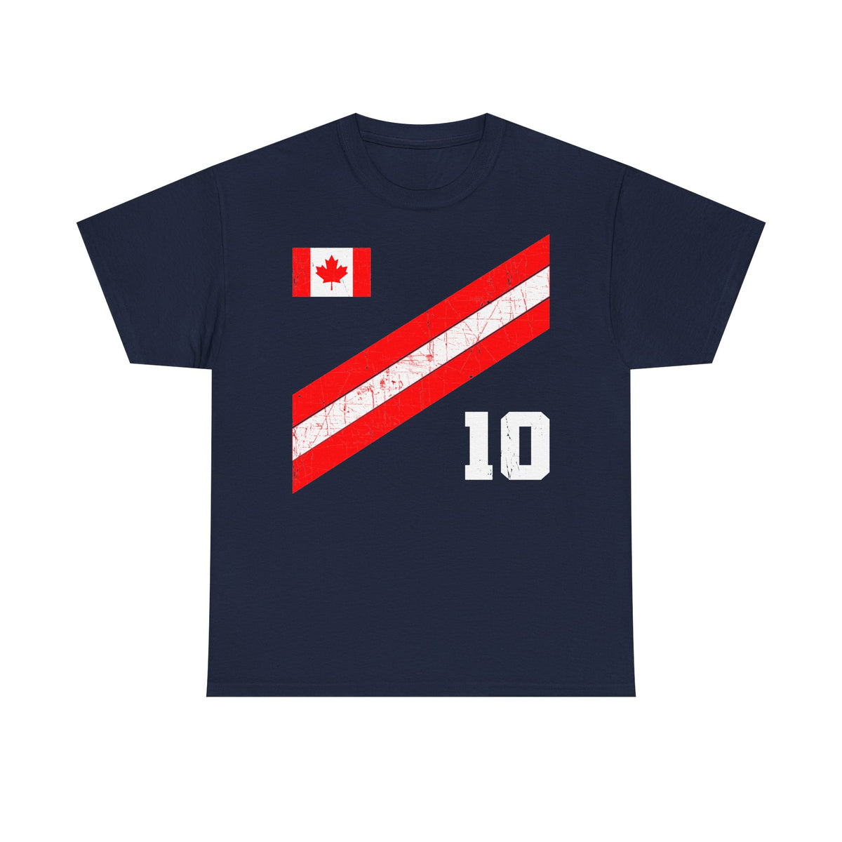 Canada Kanada Wappen Flagge Fan Sport Fußball Geschenkidee - Unisey T-Shirt