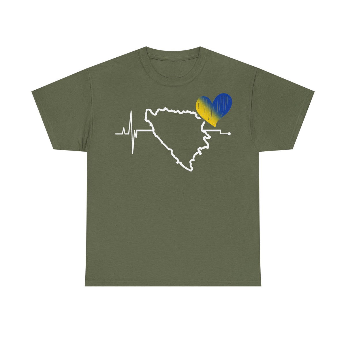Bosnia escudo bandera orgullo patria aficionado al fútbol idea de regalo - Camiseta unisex