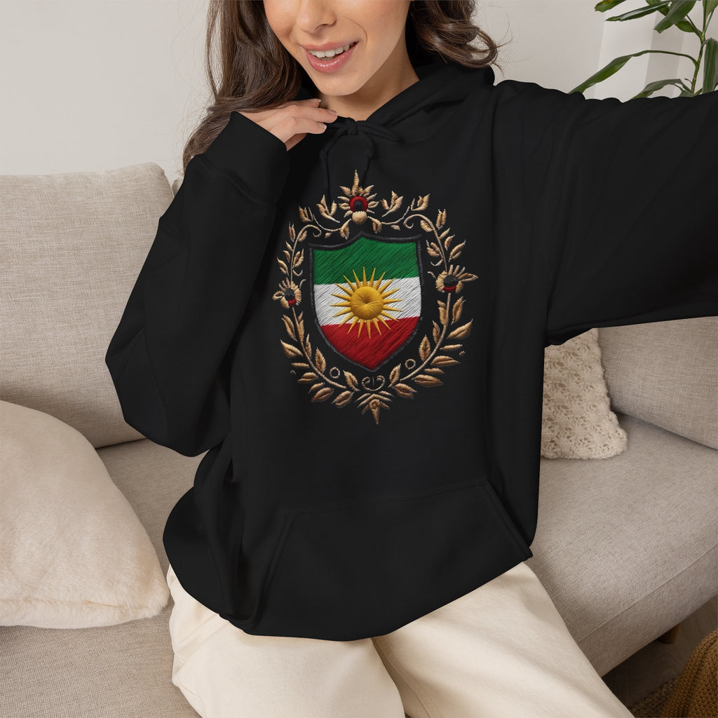 Kurdistan Edel Wappen Geschenkidee - Unisex Hoodie