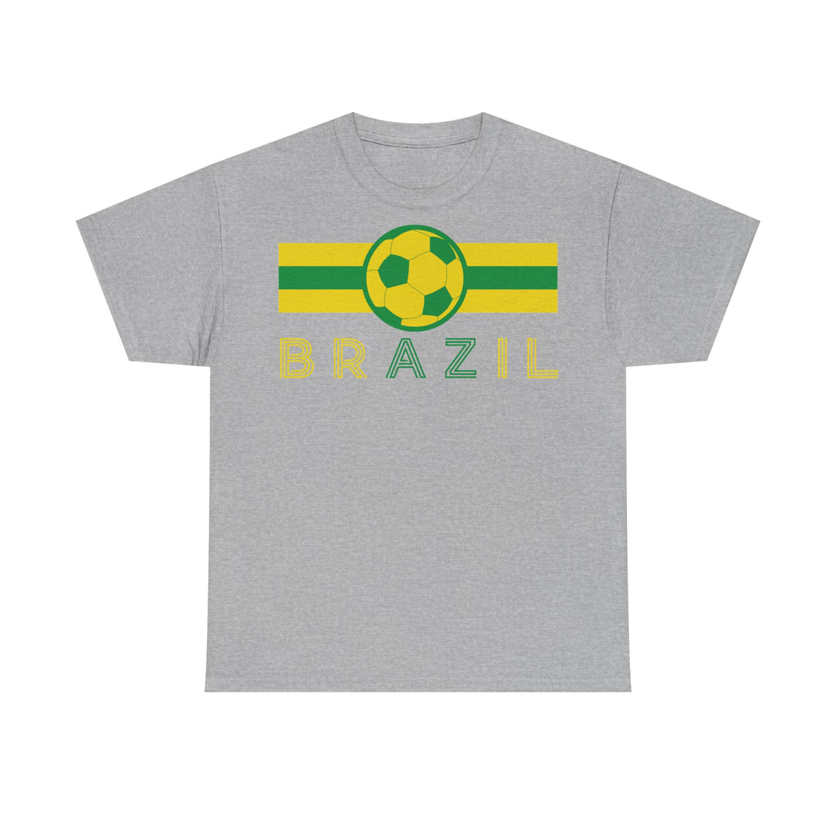 Brazil Brasilien Wappen Flagge Sport Fan Fußball Geschenkidee - Unisex T-Shirt