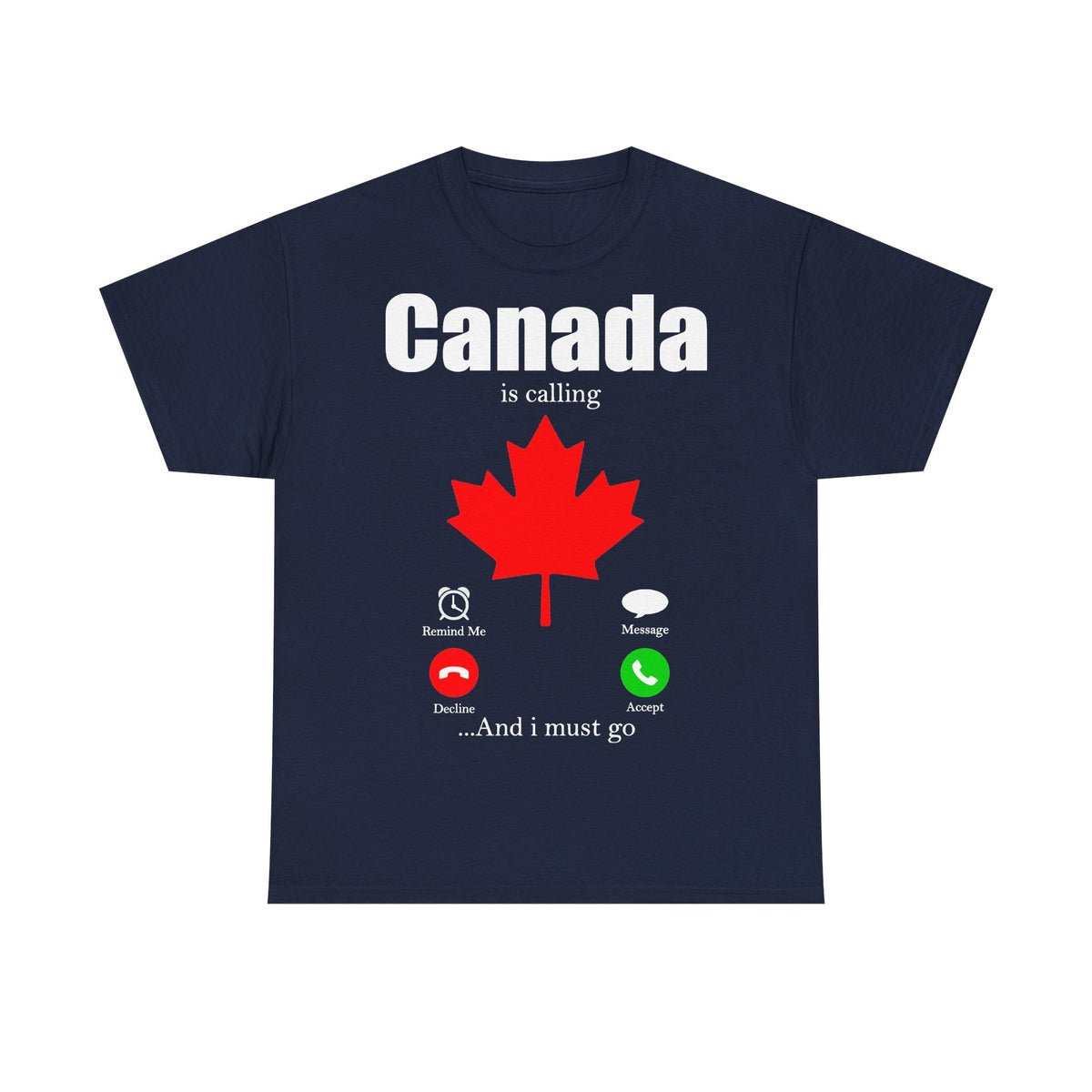 Canada Kanada Wappen Flagge Fan Sport Fußball Geschenkidee - Unisey T-Shirt