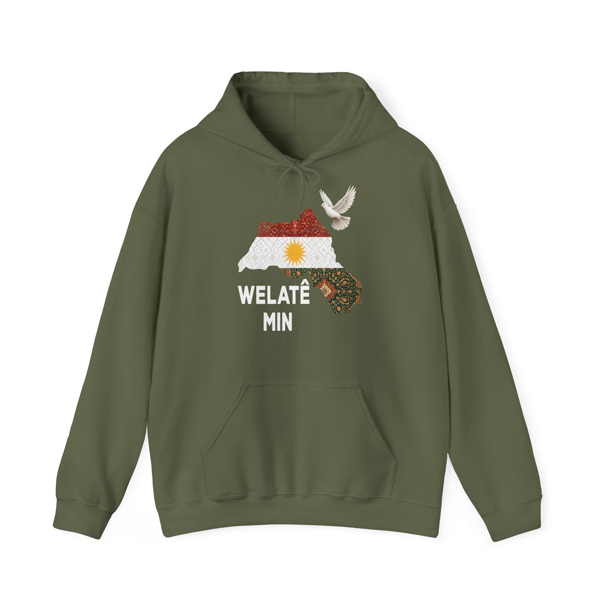 WELATE MIN KURDISTAN Azadi Nostalgie - Unisex Hoodie