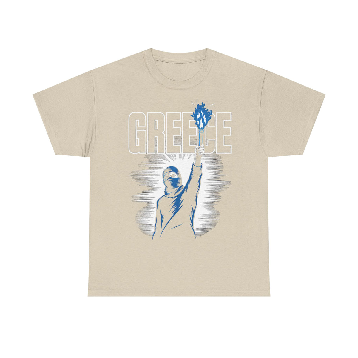 Grecia Grecia hooligan bandera escudo patria fútbol deporte aficionado idea de regalo - camiseta unisex
