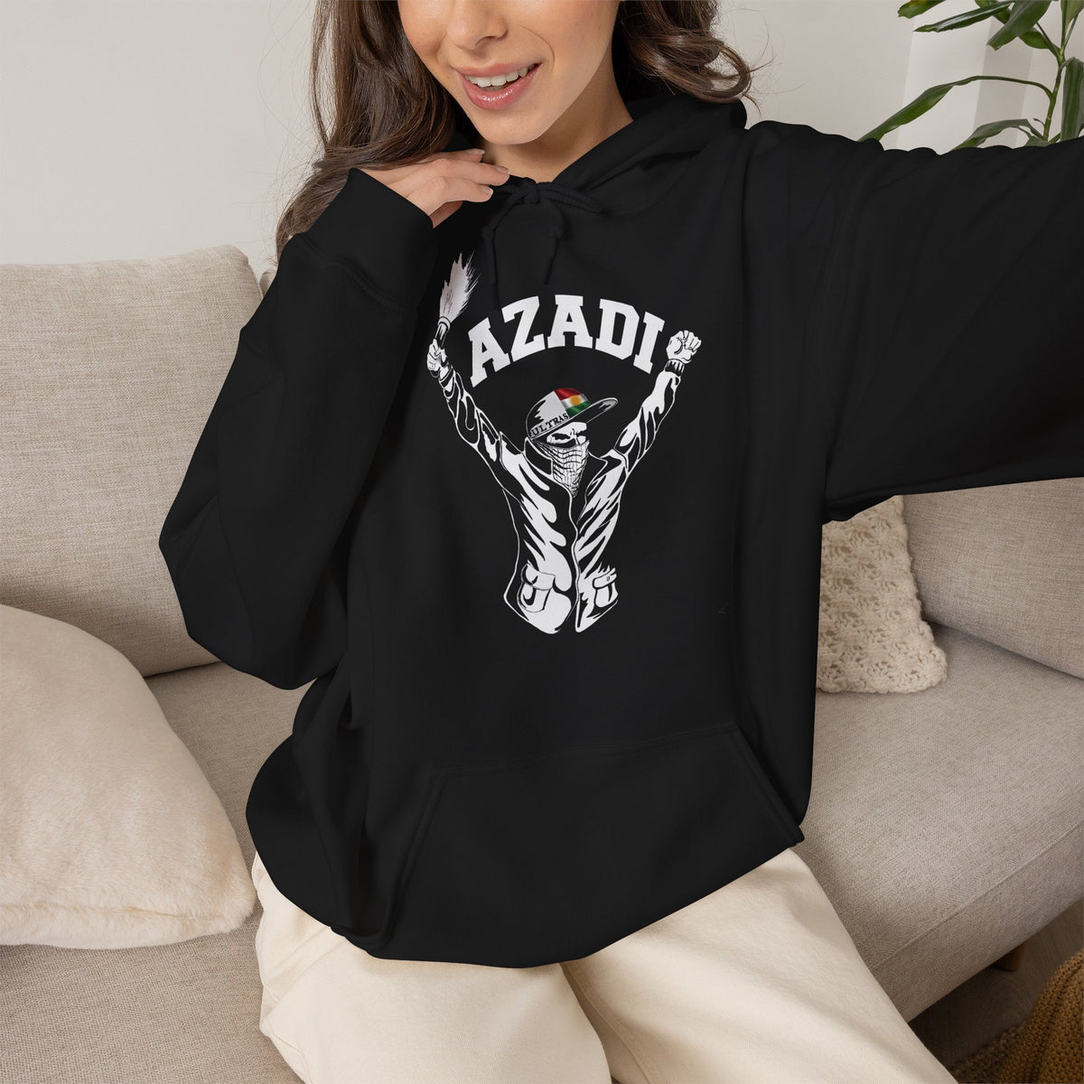 Azadi Kurdistan Hooligan - Unisex Hoodie