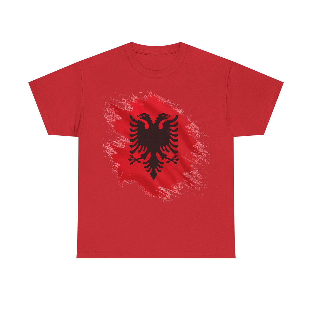 Albania Art Doppeladler Street Style Geschenkidee - Unisex T-Shirt