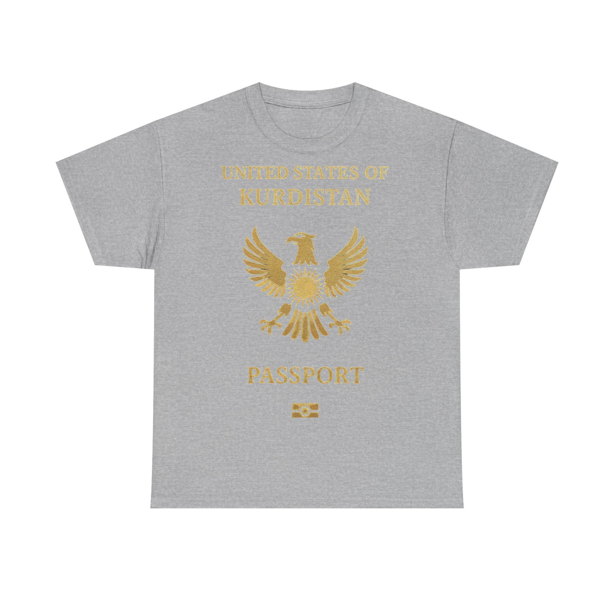 United States Of Kurdistan Passport Adler Identität - Unisex T-Shirt
