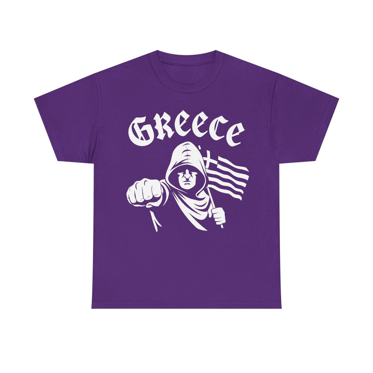 Grecia Grecia hooligan bandera escudo patria fútbol deporte aficionado idea de regalo - camiseta unisex