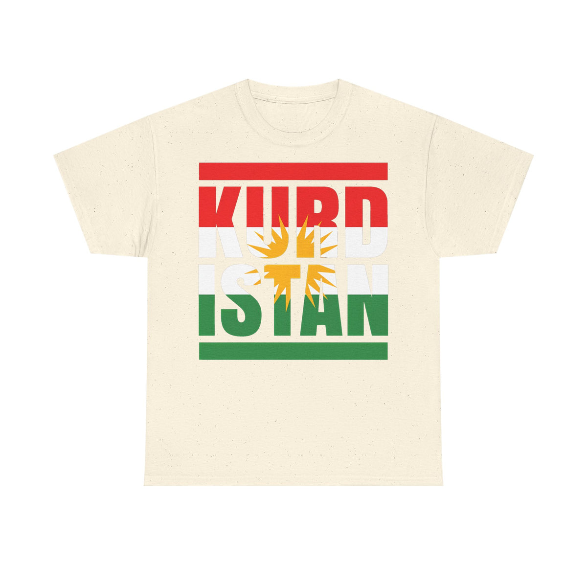 Kurdistán Azadi Escudo Bandera Patria Newroz Regalo - Camiseta unisex