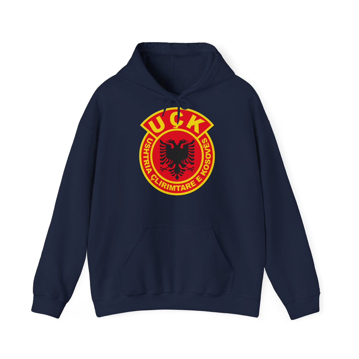Albania Kosovo UCK Wappen Flagge Doppeladler - Unisex Hoodie
