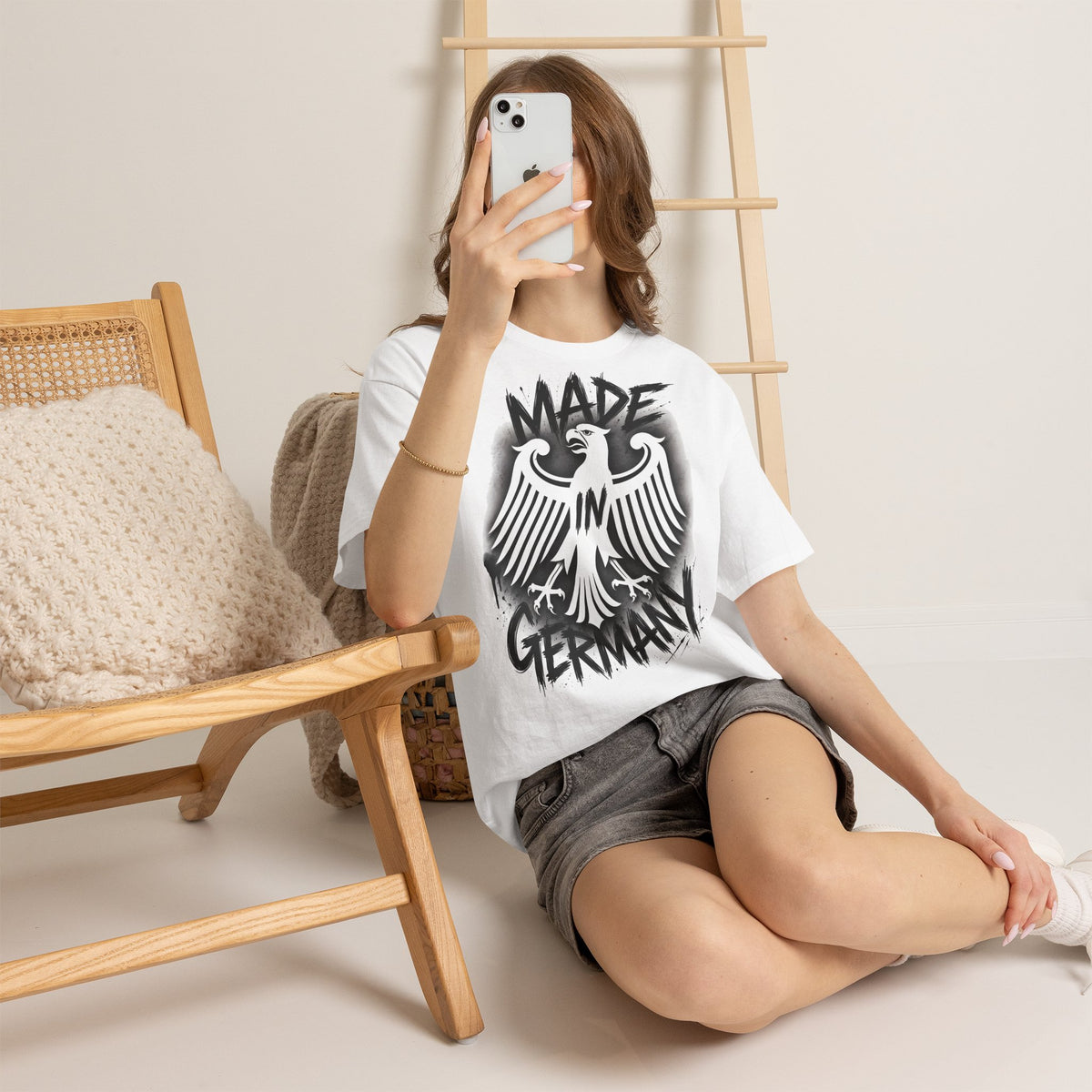 Made in Germany Adler Geschenkidee - Unisex T-Shirt