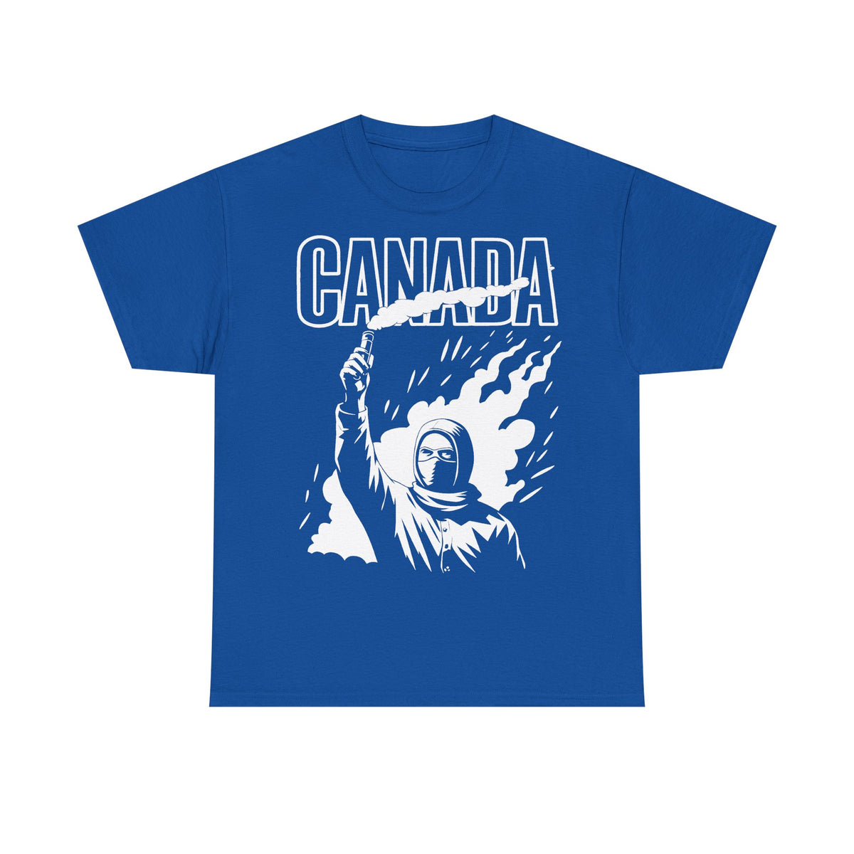 Canada Kanada Hooligan Wappen Flagge Fan Sport Fußball Geschenkidee - Unisey T-Shirt