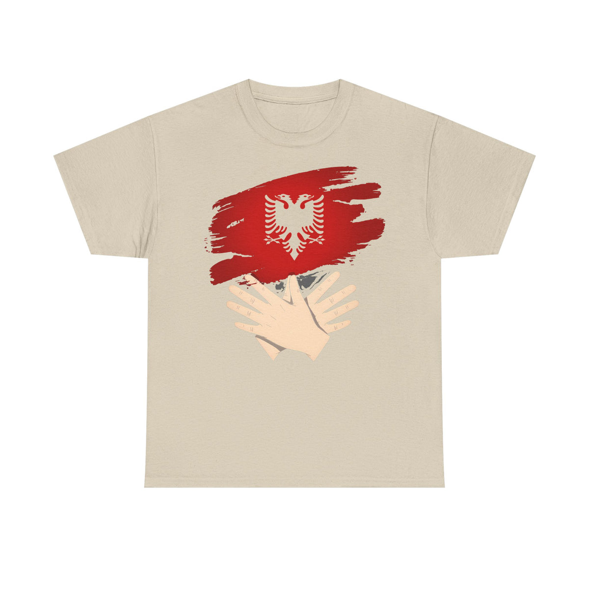 Camiseta unisex de Albania, escudo albanés, bandera, águila, fútbol, aficionado, deporte