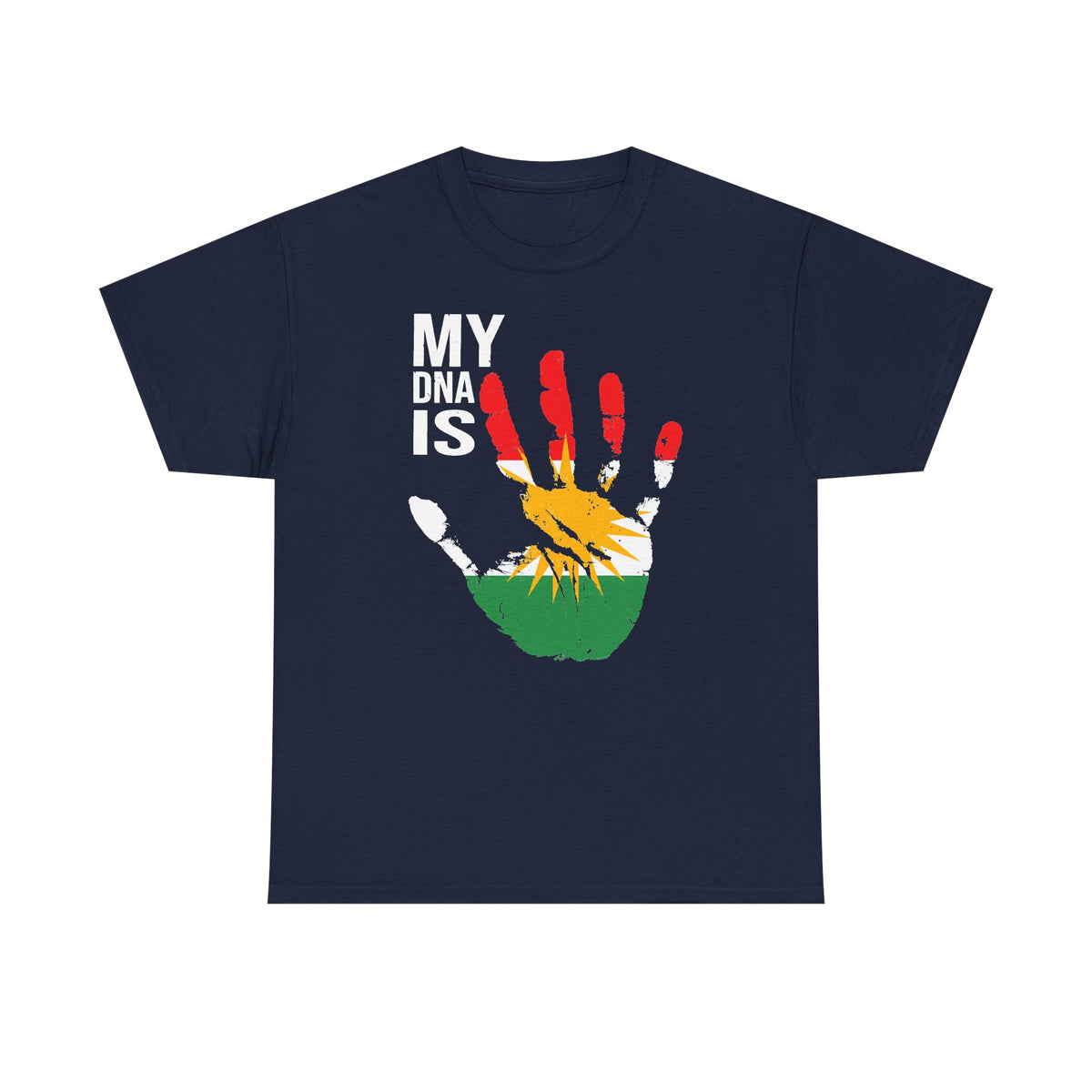 Kurdistán Azadi Escudo Bandera Patria Newroz Regalo - Camiseta unisex