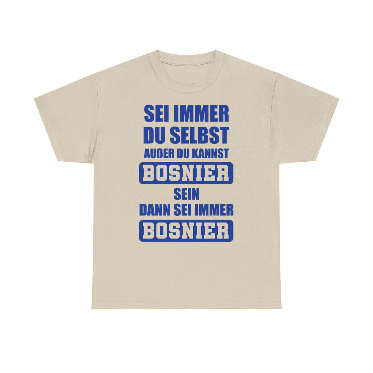 Bosnia escudo bandera orgullo patria aficionado al fútbol idea de regalo - Camiseta unisex