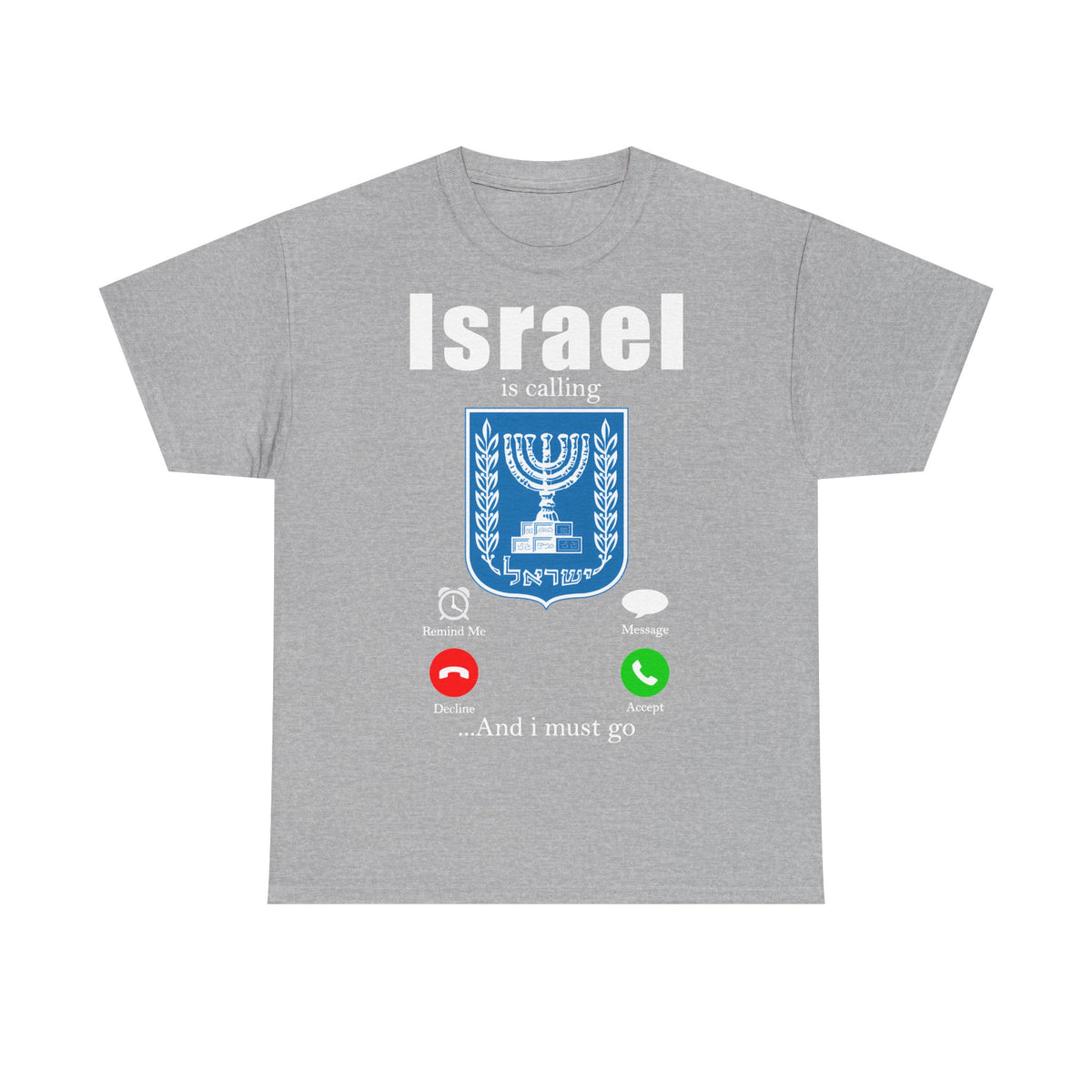 Israel Wappen Flagge Fan Geschenkidee Fashion - Unisex T-Shirt