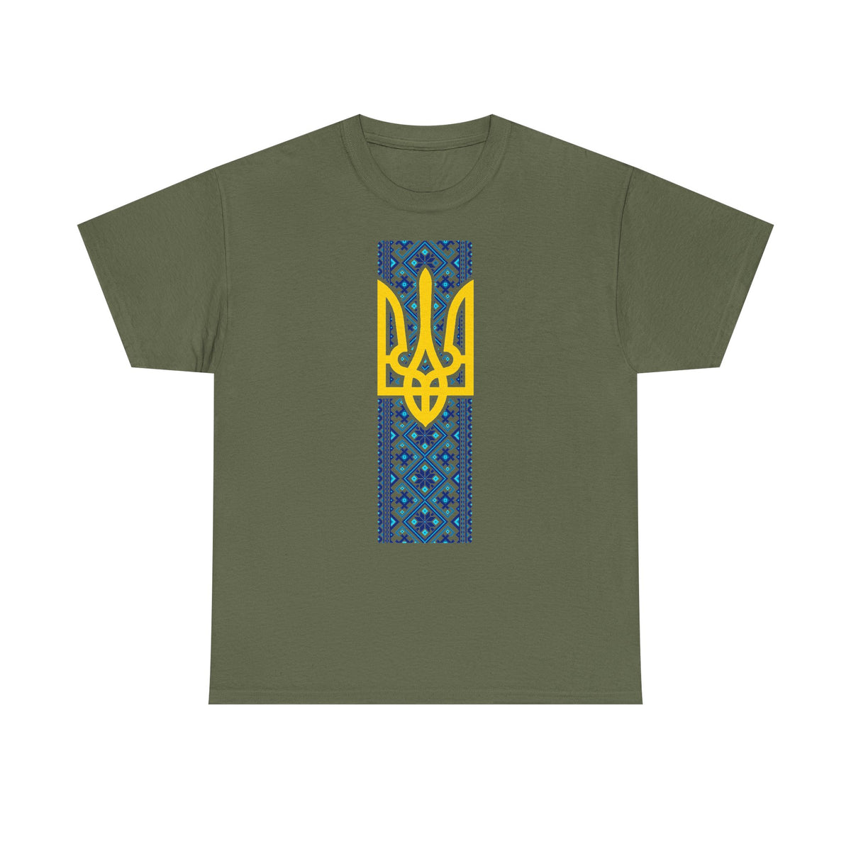 Bandiera e stemma dell'Ucraina Idea regalo Sport Tifoso Moda Vintage - T-shirt unisex