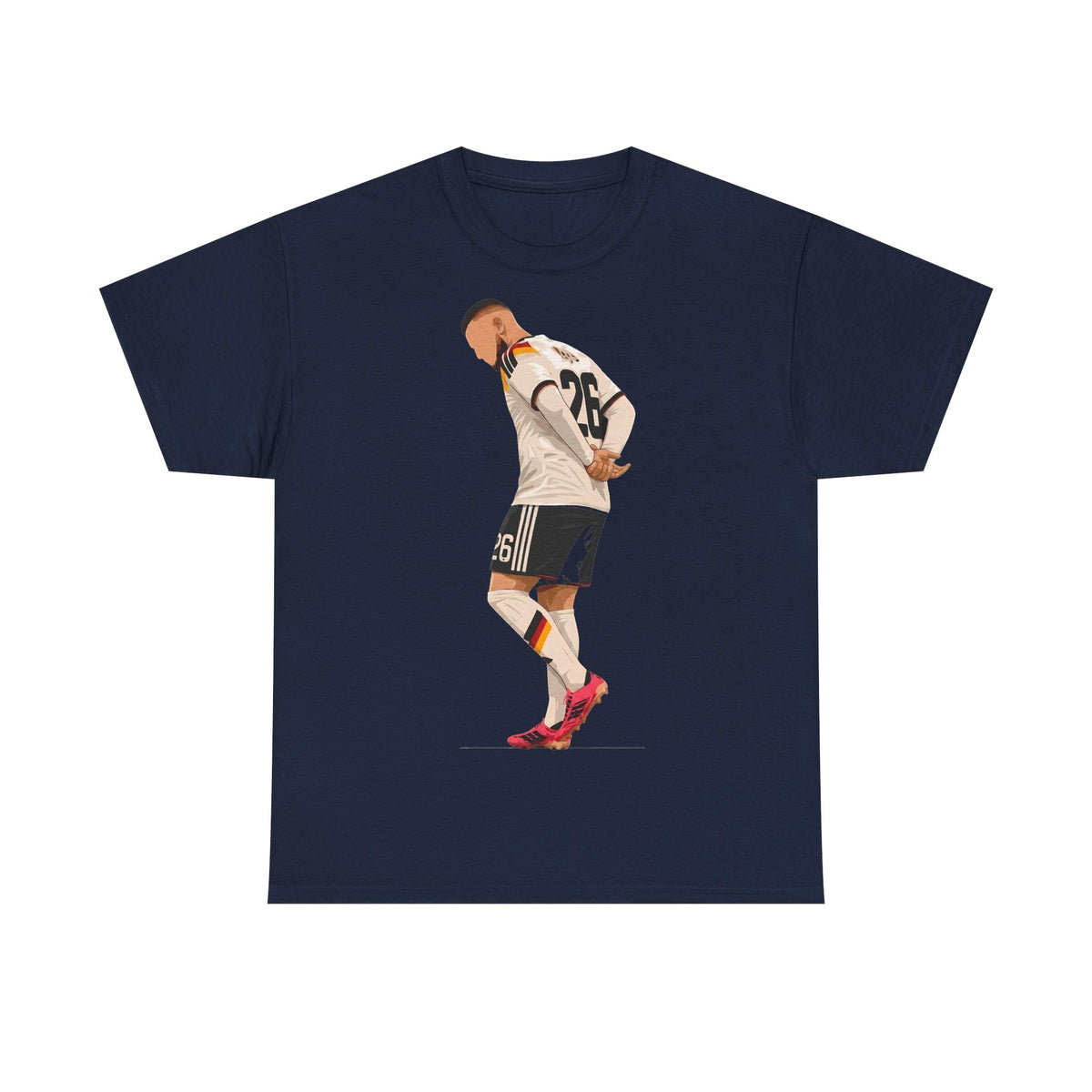 Kurdistán Alemania D. Undav Celebración Fútbol Deporte Aficionado - Camiseta unisex