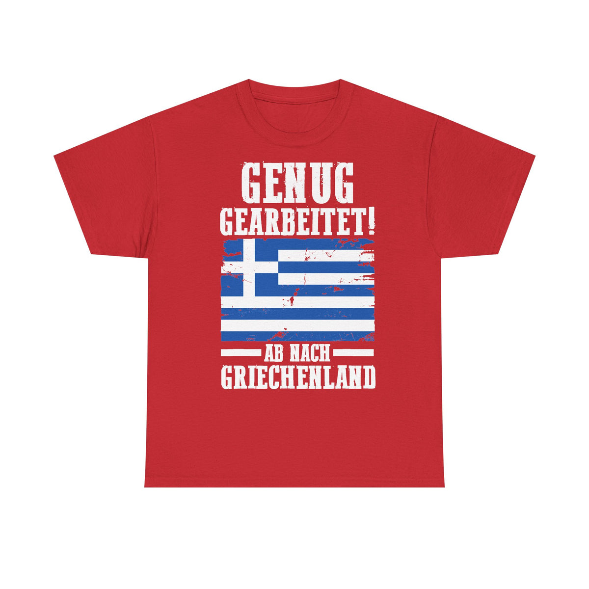 Grecia Grecia Bandera Escudo Patria Fútbol Deporte Aficionado Idea de regalo - Camiseta unisex