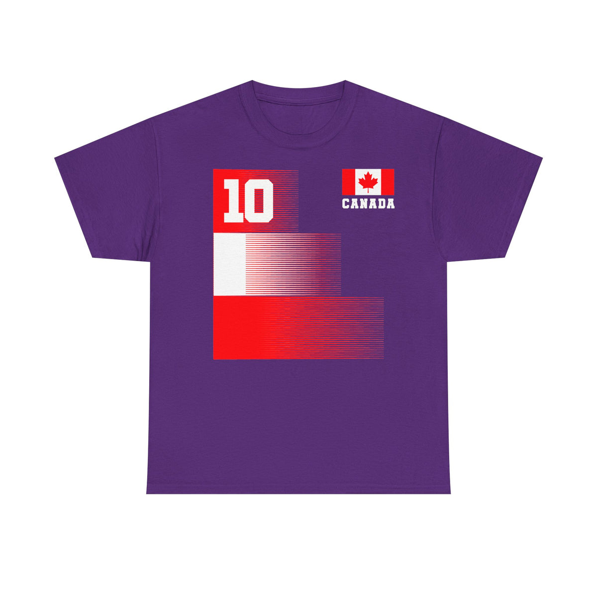Canada Kanada Wappen Flagge Fan Sport Fußball Geschenkidee - Unisey T-Shirt