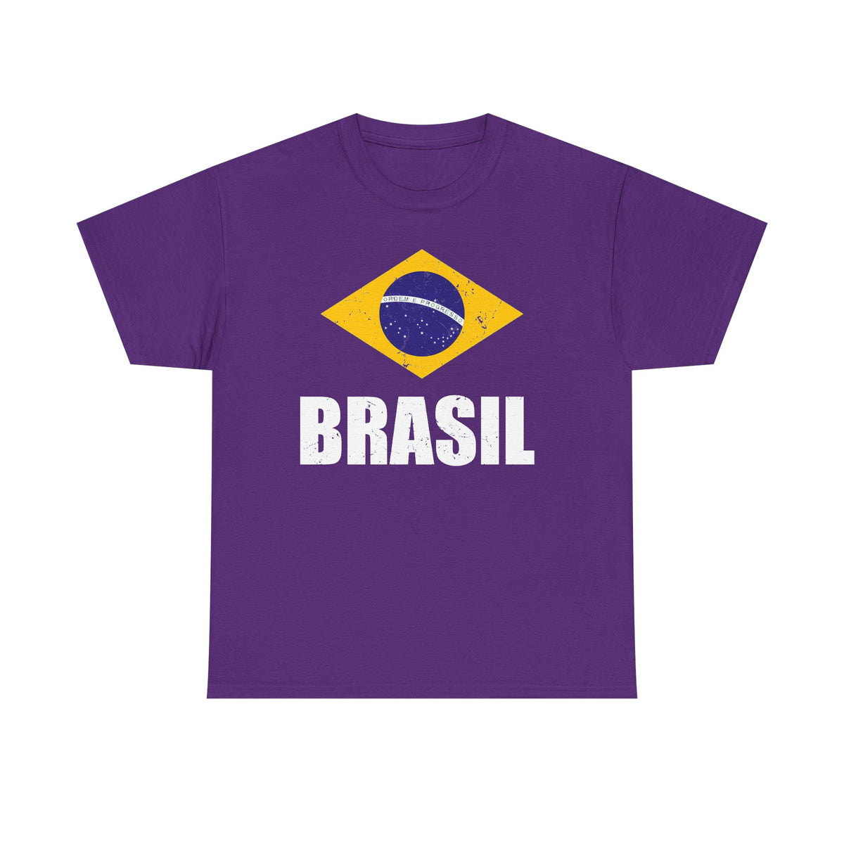 Brazil Brasilien Wappen Flagge Sport Fan Fußball Geschenkidee - Unisex T-Shirt