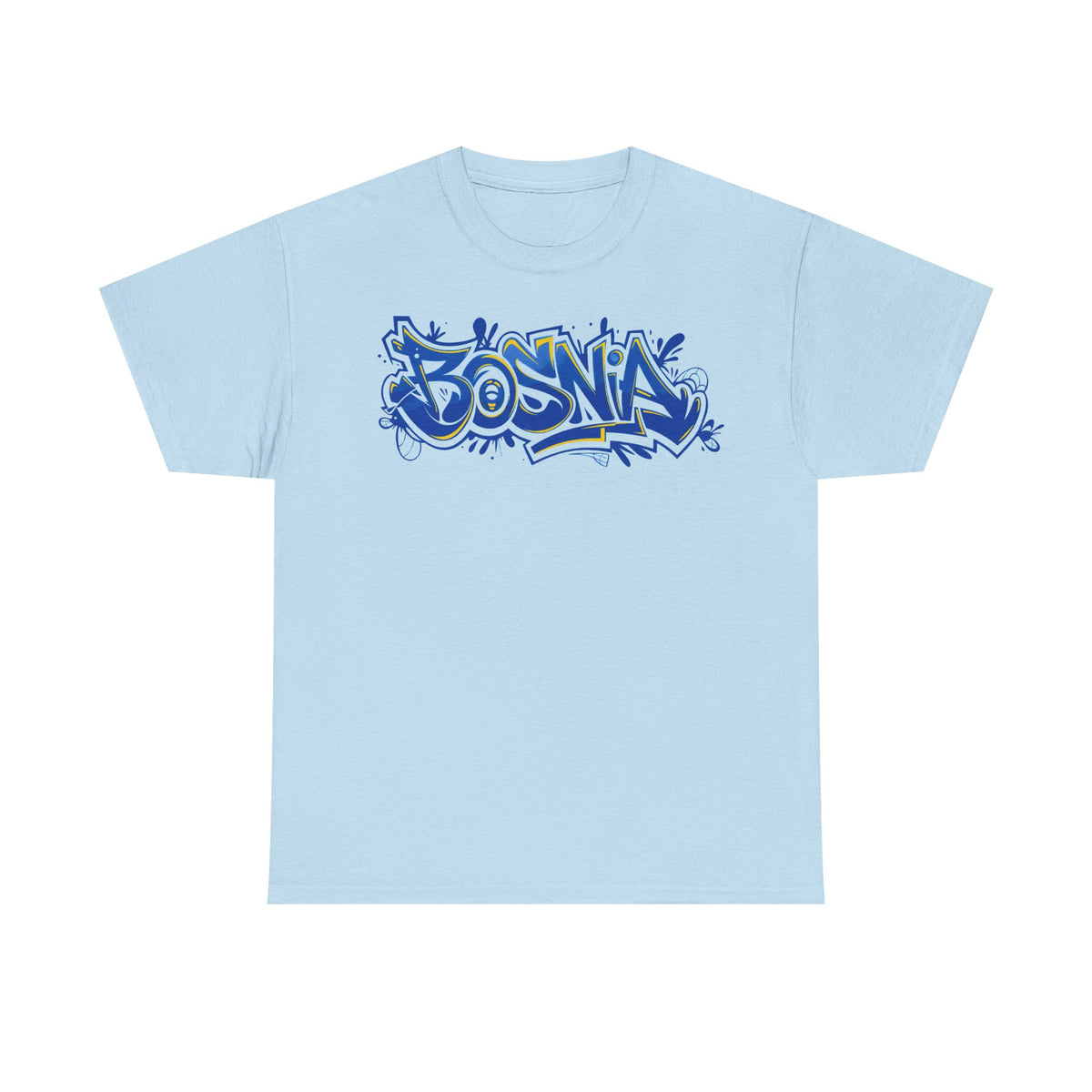 Bosnia escudo bandera orgullo patria aficionado al fútbol idea de regalo - Camiseta unisex