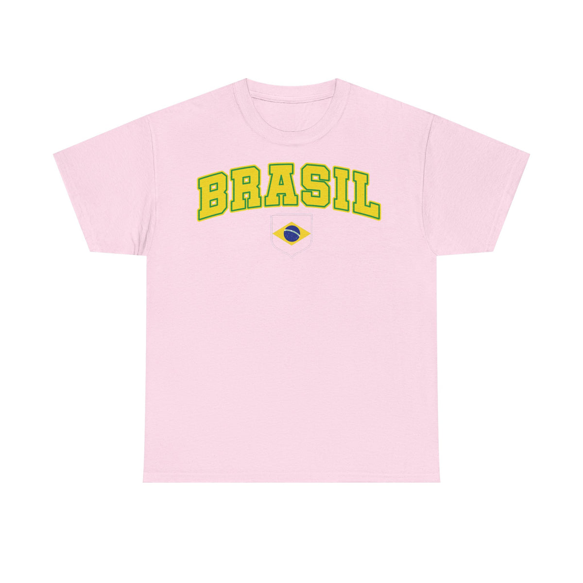 Brazil Brasilien Wappen Flagge Sport Fan Fußball Geschenkidee - Unisex T-Shirt