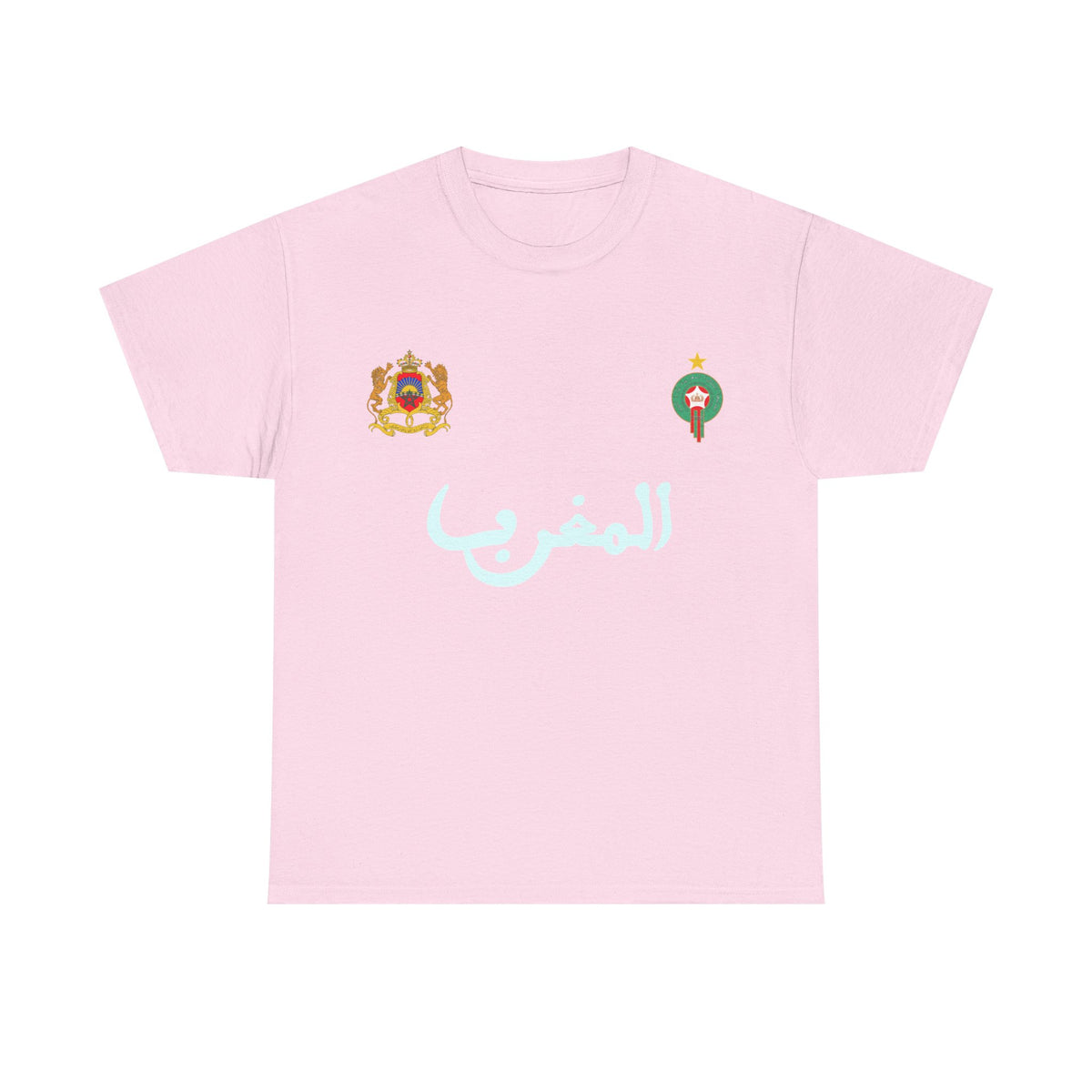 Marruecos Escudo Noble Bandera Street Art Fútbol Deporte Fan Idea de regalo - Camiseta unisex