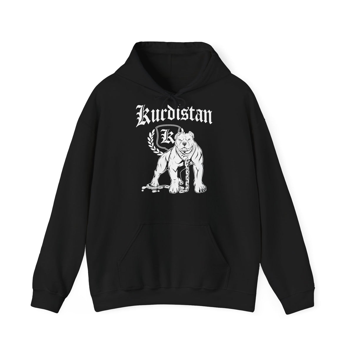 Kurdistan patria orgoglio stemma bandiera sport calcio regalo per tifosi - felpa con cappuccio unisex