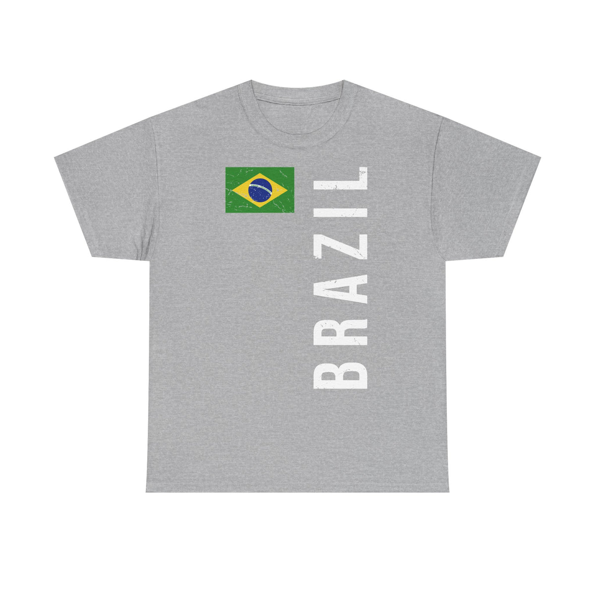 Brazil Brasilien Wappen Flagge Sport Fan Fußball Geschenkidee - Unisex T-Shirt