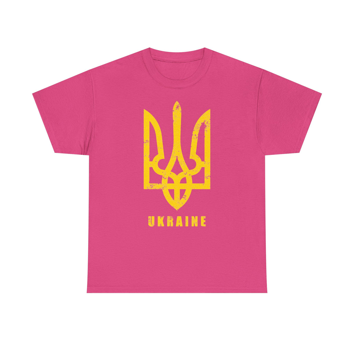 Ukraine Flagge Wappen Geschenkidee Sport Fan Fashion Vintage - Unisex T-Shirt