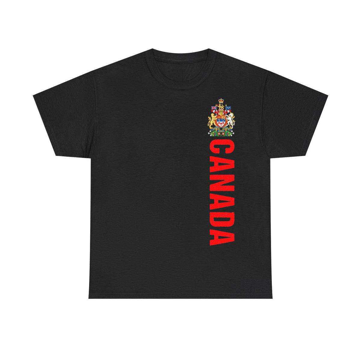 Canada Kanada Wappen Flagge Fan Sport Fußball Geschenkidee - Unisey T-Shirt