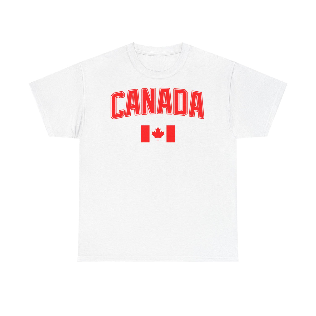 Canada Kanada Wappen Flagge Fan Sport Fußball Geschenkidee - Unisey T-Shirt