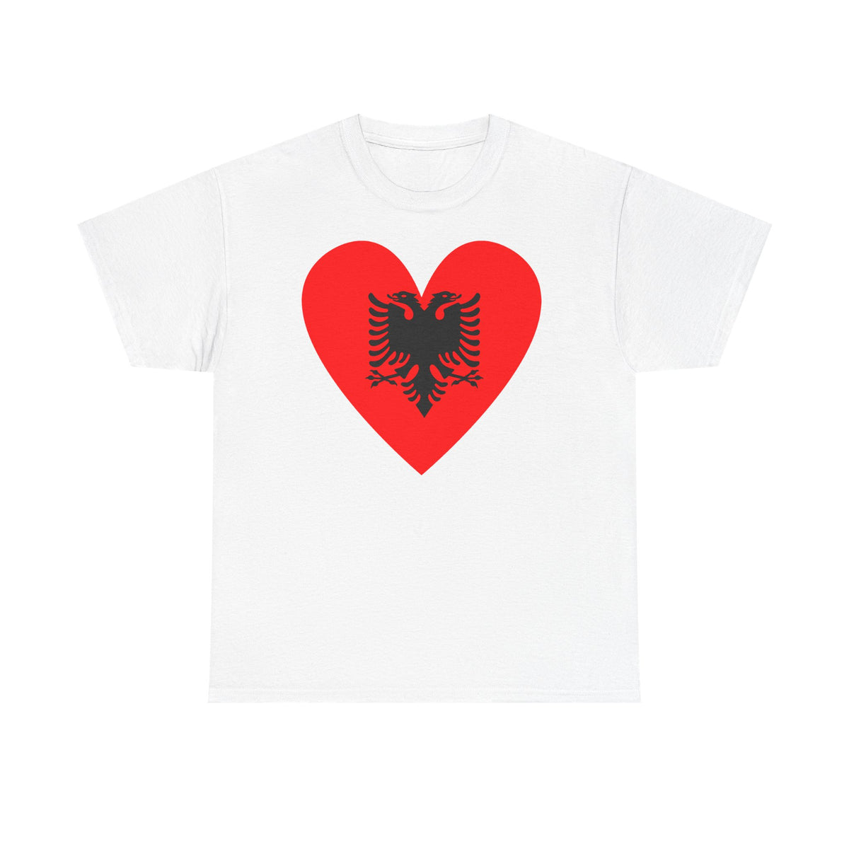 Camiseta unisex de Albania, escudo albanés, bandera, águila, fútbol, aficionado, deporte