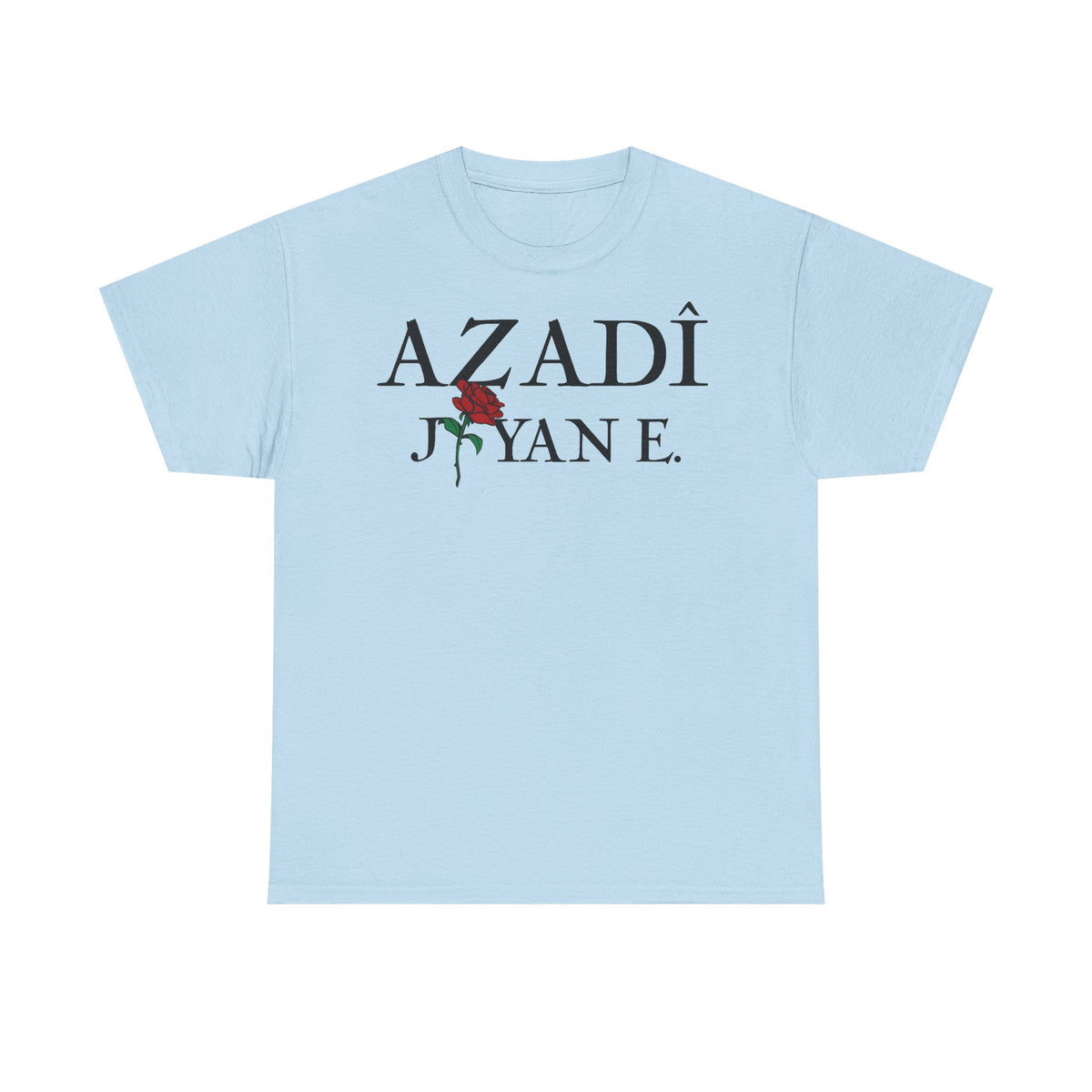 Kurdistán Azadi Escudo Bandera Patria Newroz Regalo - Camiseta unisex