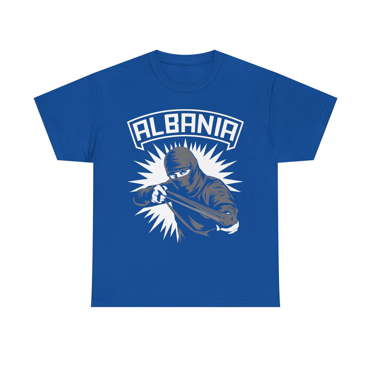 Albania Hooligan Wappen Shqiptar Flagge Adler Fußball Fan Sport - Unisex T Shirt