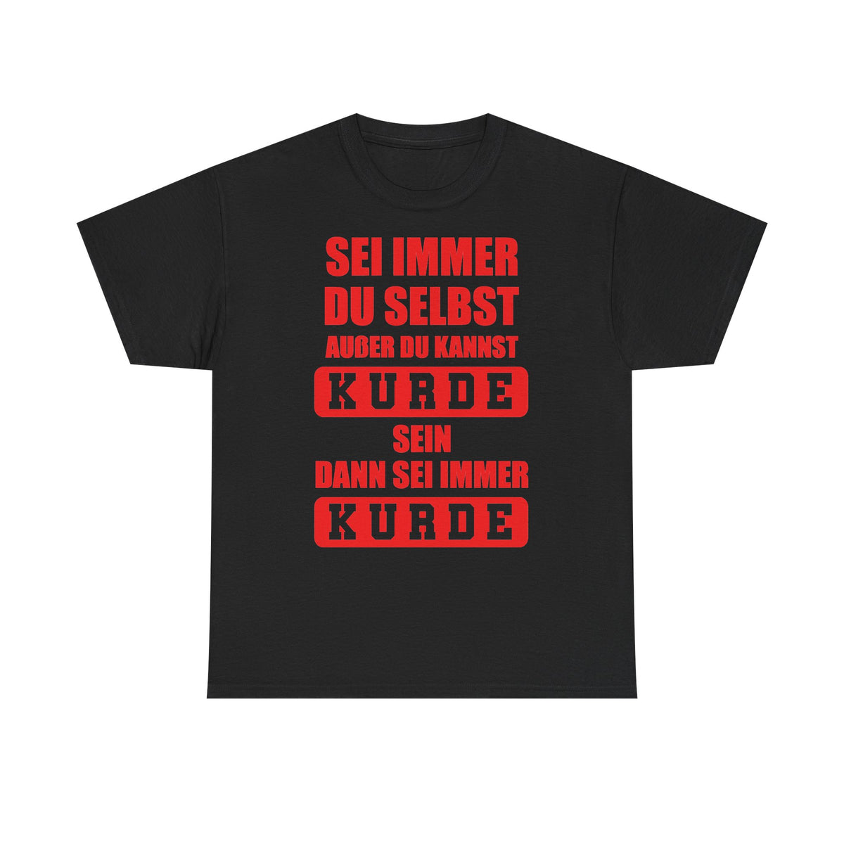 Kurdistán Azadi Escudo Bandera Patria Newroz Regalo - Camiseta unisex