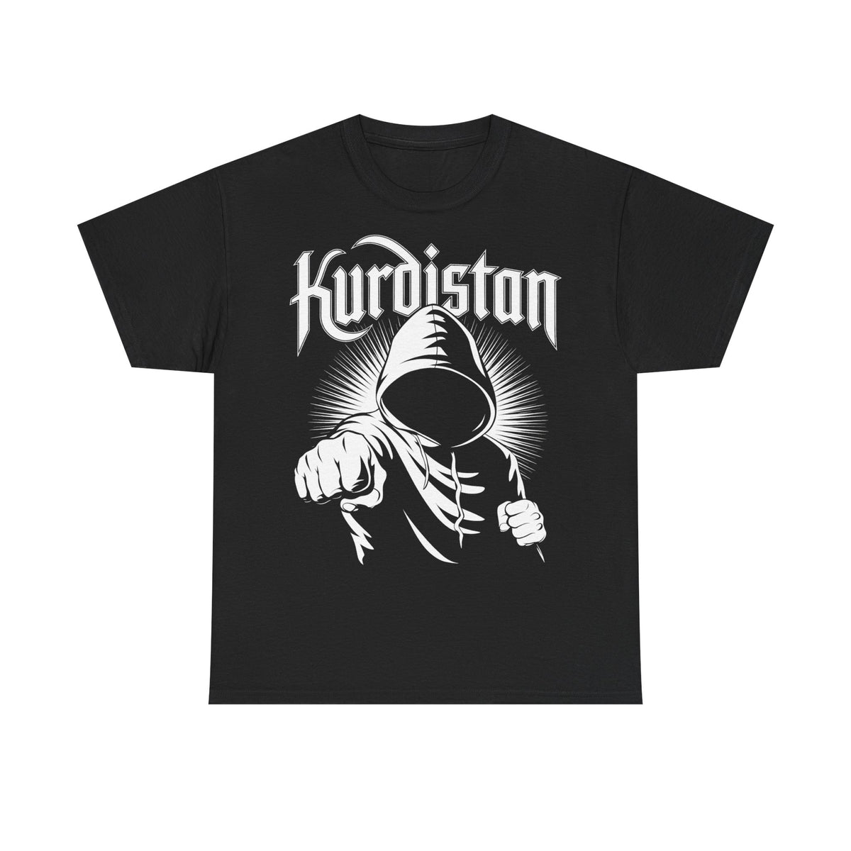 Camiseta unisex con escudo, bandera y regalo para los aficionados del Kurdistán: Azadi, patria