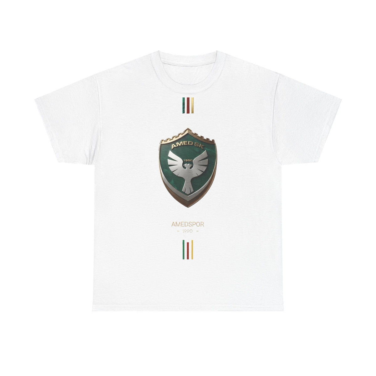 T-shirt unisexe pour fan de football kurde avec écusson Amedspor SK 1990
